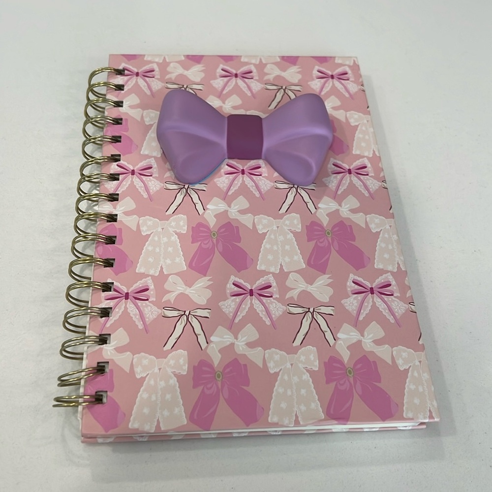 🎀Cute.🎀 BOW NOTEBOOK🎀 - Picture 3 of 16